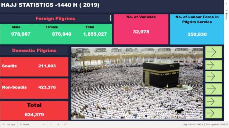 Hajj Data Analysis 1440 H (2019)