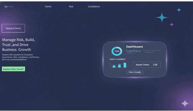 Governance Risk and Compliance Dashboard