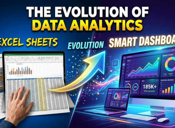 From Excel Sheets to Smart Dashboards:The Evolution of Data Analytics.